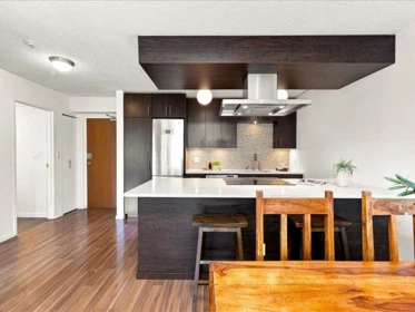 Kitchen Island Photo of 608 1330 Hornby Street, Vancouver, BC
