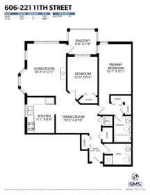 Family Room Photo of 606 221 Eleventh Street, New Westminster, BC