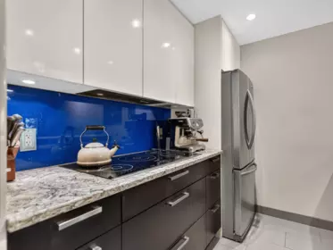 Kitchen Island Photo of 202 936 Bute Street, Vancouver, BC