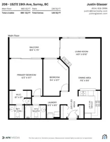 Entry Foyer Photo of 208 15272 19 Avenue, Surrey, BC