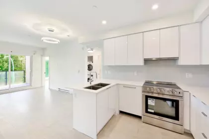 Dining Area Photo of 406 5399 Joyce Street, Vancouver, BC