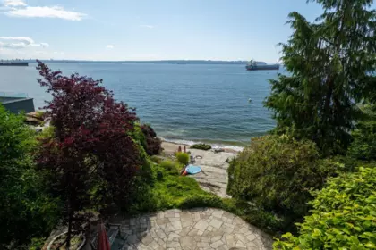 Living Room Photo of 4052 Marine Drive, West Vancouver, BC