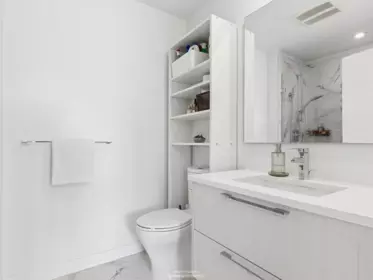 Basement Recreation Room Photo of 306 6677 Cambie Street, Vancouver, BC