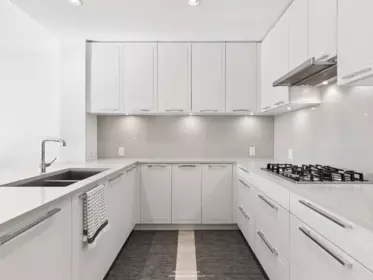 Family Room Photo of 306 6677 Cambie Street, Vancouver, BC
