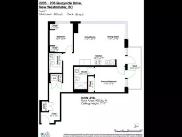 Laundry Room Photo of 2205 908 Quayside Drive, New Westminster, BC
