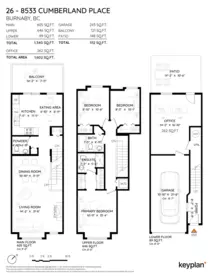 Living Room Photo of 26 8533 Cumberland Place, Burnaby, BC