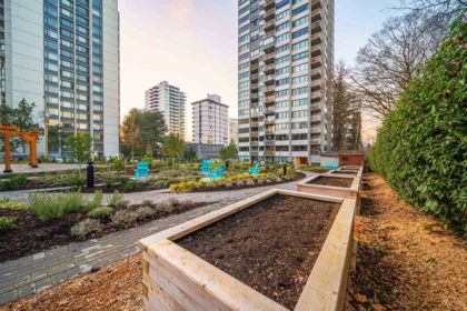 Backyard Photo of 206 1740 Comox Street, Vancouver, BC