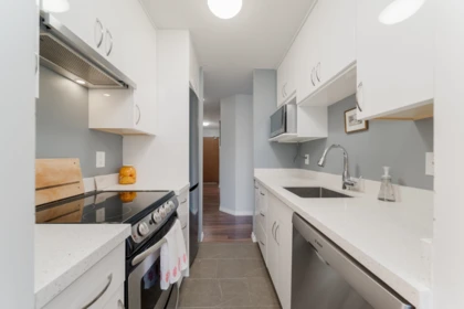 Kitchen Island Photo of 206 1740 Comox Street, Vancouver, BC