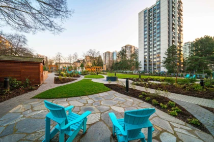 Outdoor Deck Photo of 206 1740 Comox Street, Vancouver, BC