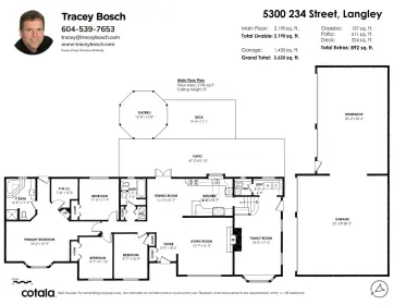 5300 234 Street, Langley, BC, Langley — Single Family Residence for sale