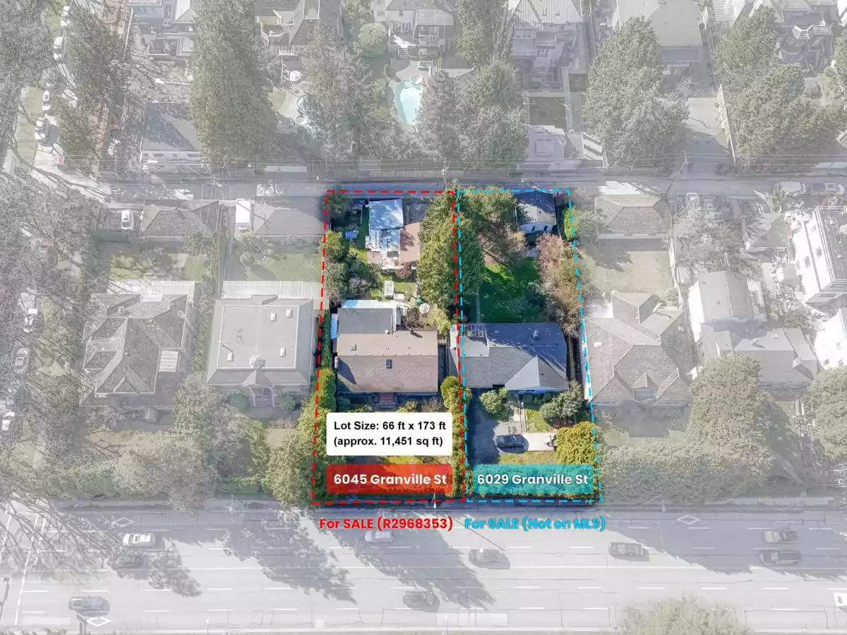 Exterior Front Photo of 6045 Granville Street, Vancouver, BC