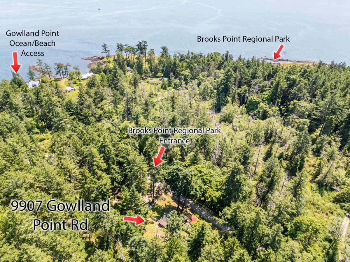 Exterior Rear Photo of 9907 Gowlland Point Road, Pender Island, BC