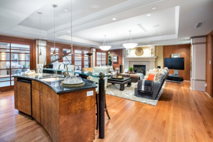 Aerial View of 4788 Belmont Avenue, Vancouver, BC