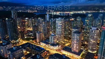 Backyard Photo of 301 789 Jervis Street, Vancouver, BC