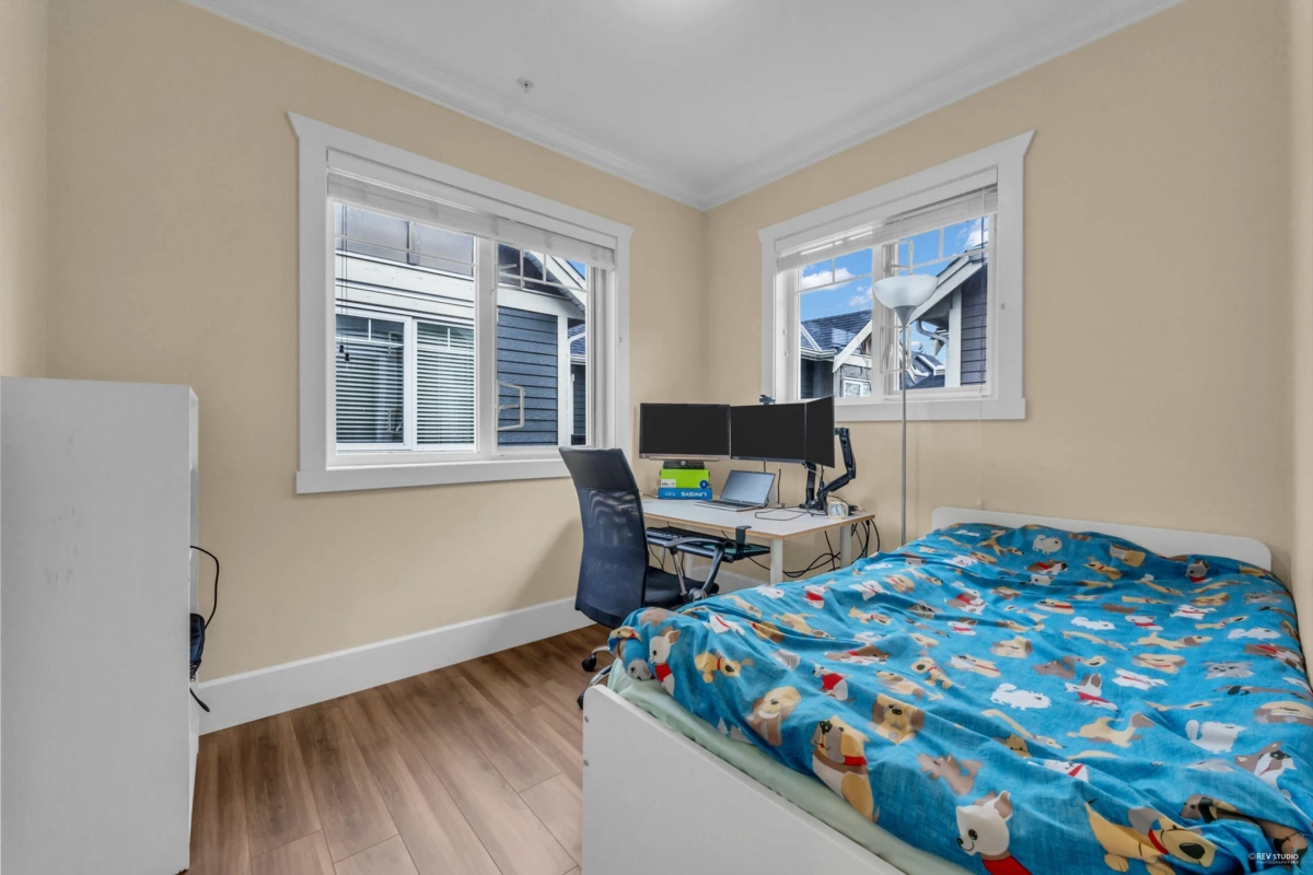 Bedroom 2 Photo of 5 6331 No. 4 Road, Richmond, BC