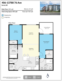 Front Yard Photo of 406 13788 76 Avenue, Surrey, BC