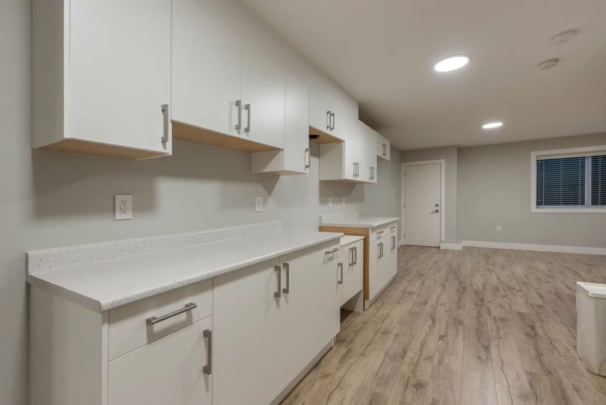 Aerial View of 1211 Foster Avenue, Coquitlam, BC