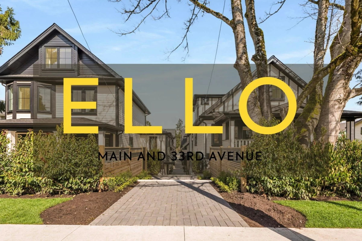 Exterior Front Photo of 5 371 E 33rd Avenue, Vancouver, BC