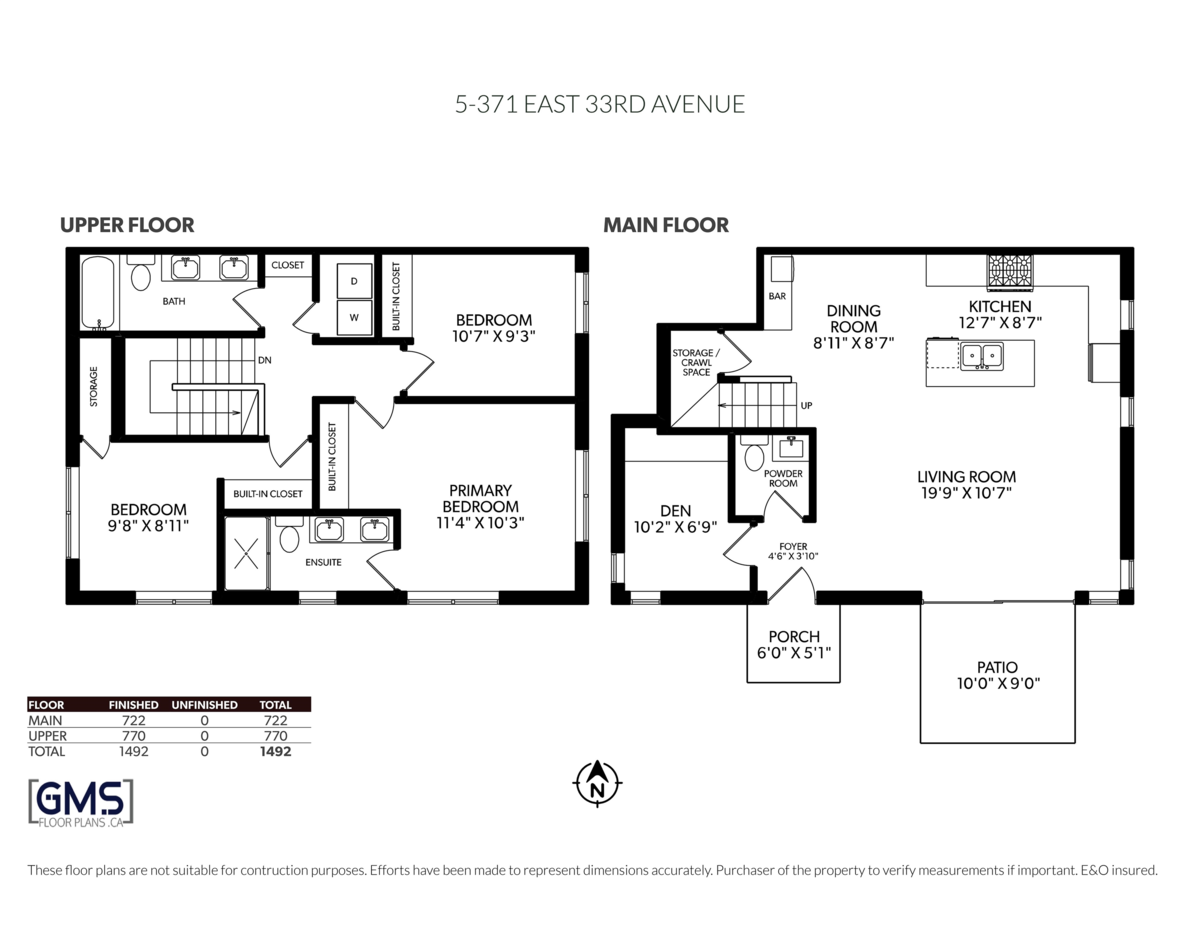 Hallway Photo of 5 371 E 33rd Avenue, Vancouver, BC