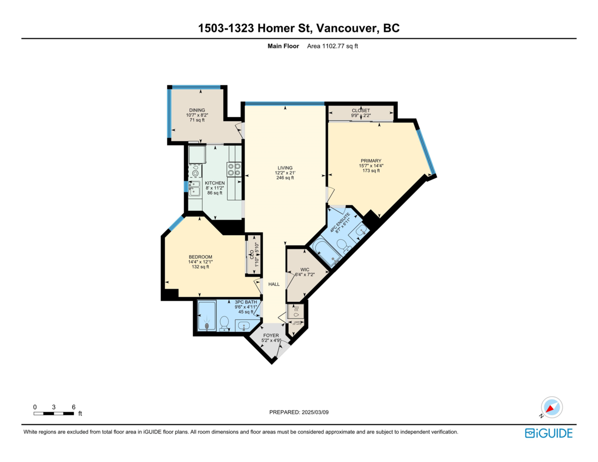 Office / Den Photo of 1503 1323 Homer Street, Vancouver, BC