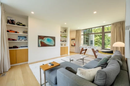 Basement Recreation Room Photo of 7325 Toni Sailer Lane, Whistler, BC