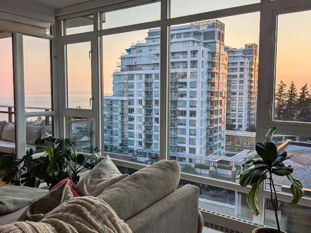 Exterior Rear Photo of 1201 1455 George Street, White Rock, BC