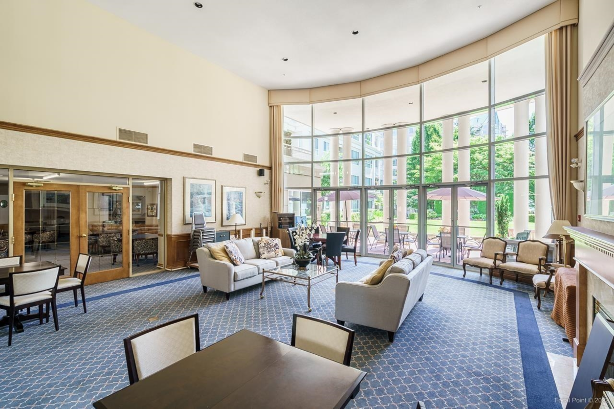 Aerial View of 202 3098 Guildford Way, Coquitlam, BC