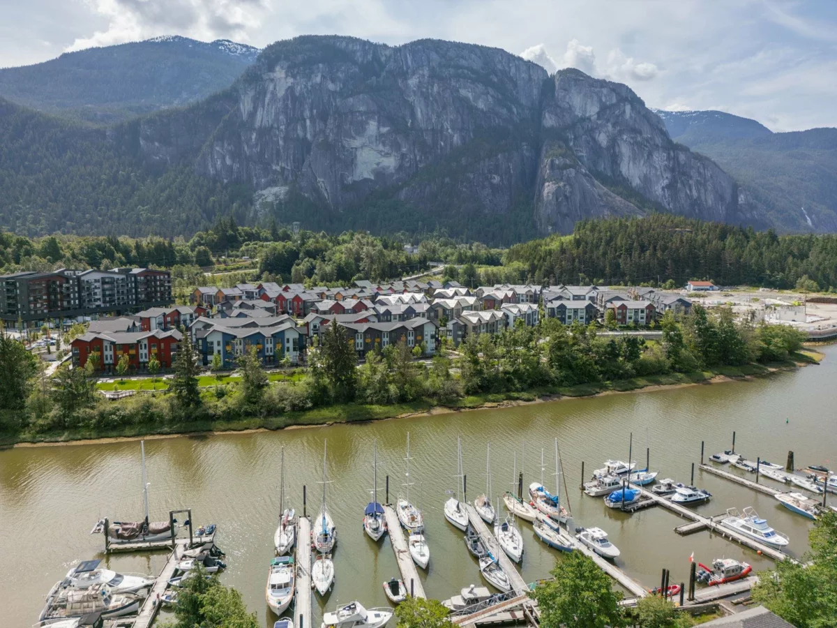 Outdoor Deck Photo of 312 1466 Pemberton Avenue, Squamish, BC