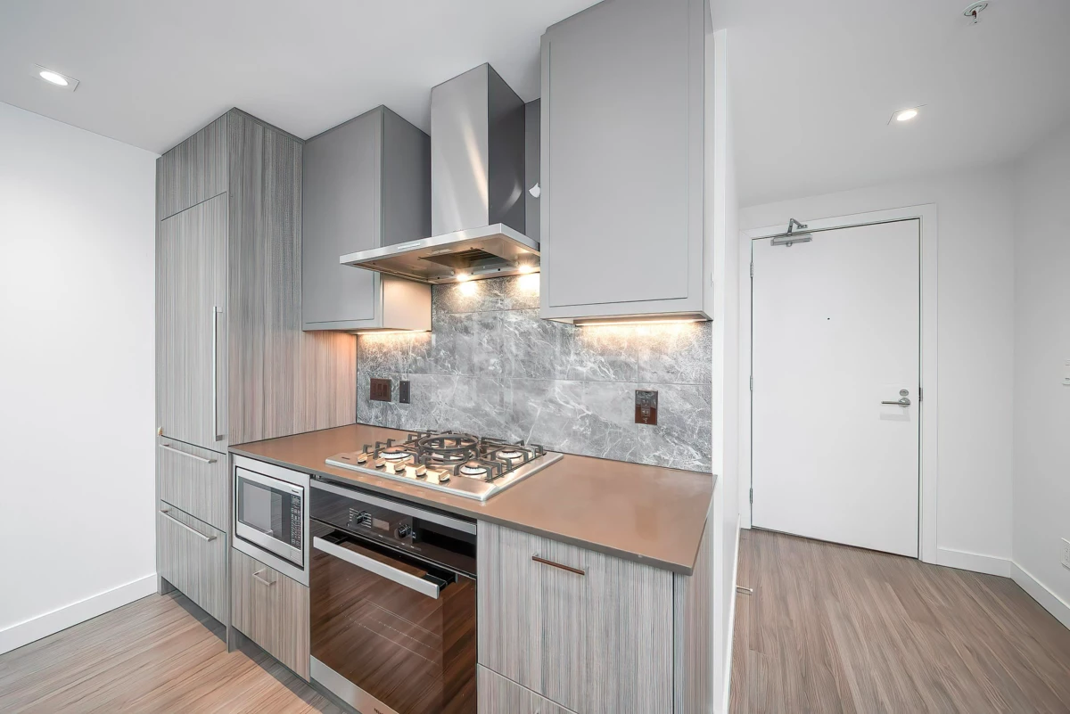 Kitchen Island Photo of 1701 2288 Alpha Avenue, Burnaby, BC