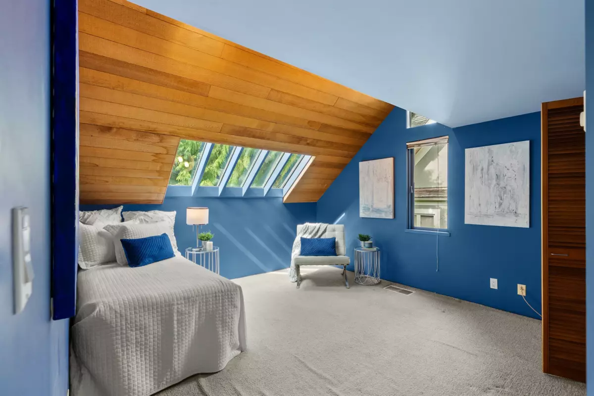 Aerial View of 5588 Olympic Street, Vancouver, BC