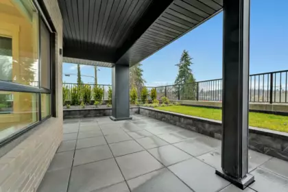 Outdoor Patio Photo of 118 33886 Pine Street, Abbotsford, BC