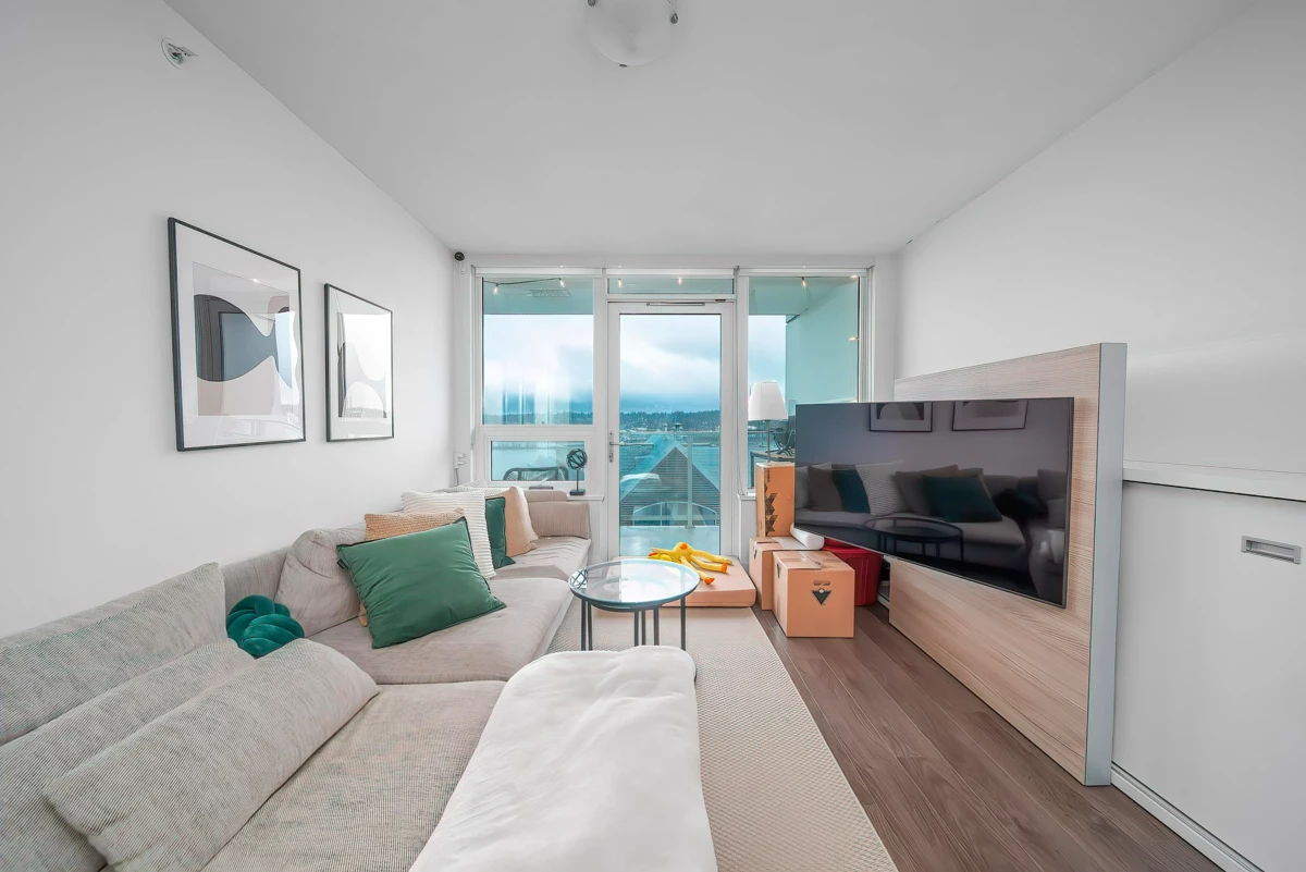 Primary Bedroom Photo of 810 988 Quayside Drive, New Westminster, BC