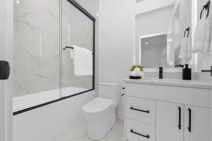 Powder Room Photo of 8 2168 Vinewood Street, Abbotsford, BC