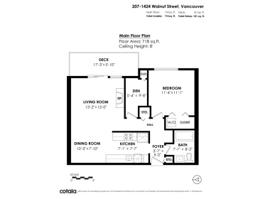 Outdoor Patio Photo of 207 1424 Walnut Street, Vancouver, BC