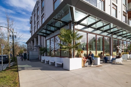 Aerial View of 2 2539 Grant Street, Vancouver, BC