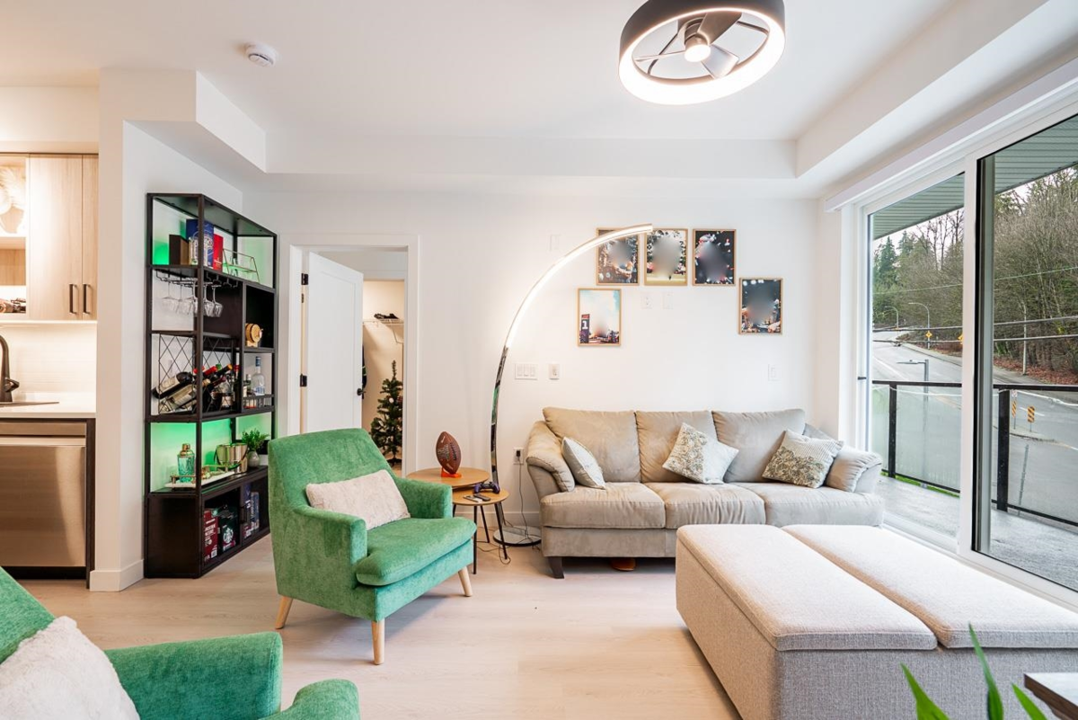 Exterior Rear Photo of 219 2002 St. George Street, Port Moody, BC