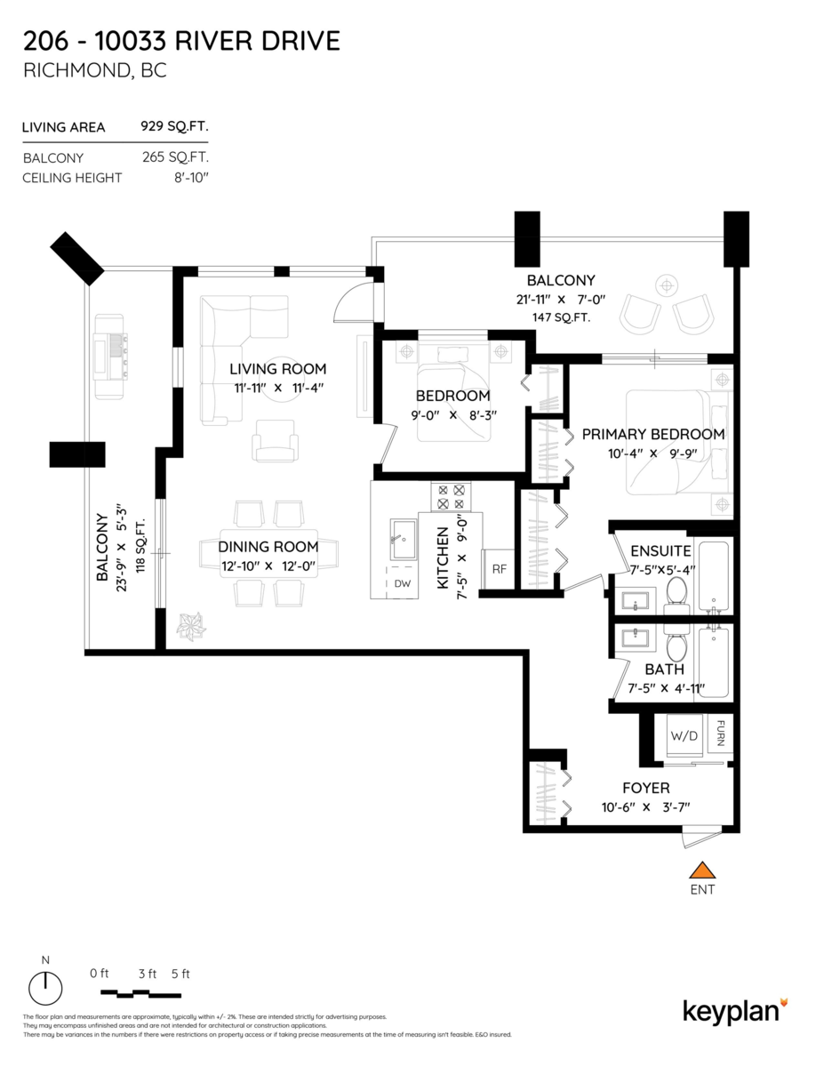 Outdoor Kitchen Photo of 206 10033 River Drive, Richmond, BC