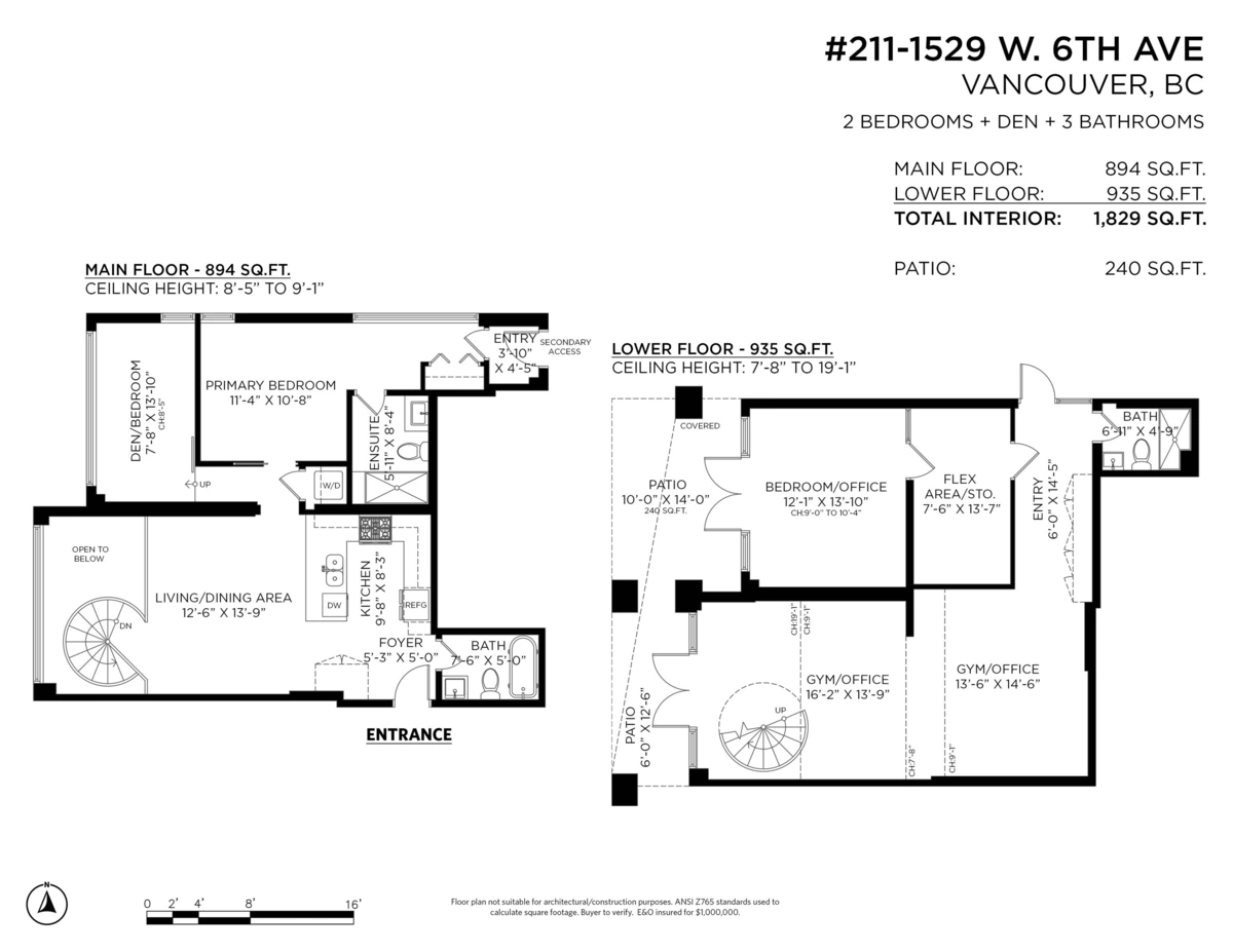 Garage Interior Photo of 211&212 1529 W 6th Avenue, Vancouver, BC