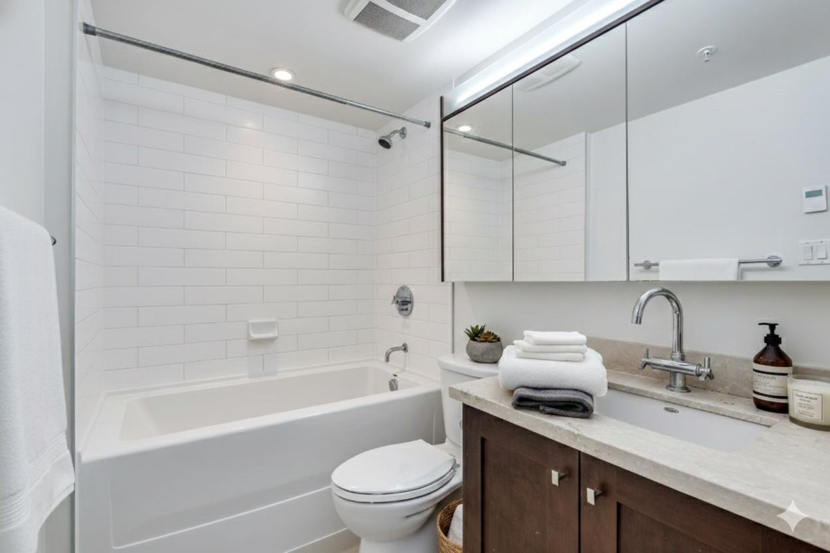 Bedroom 3 Photo of 1404 888 Homer Street, Vancouver, BC