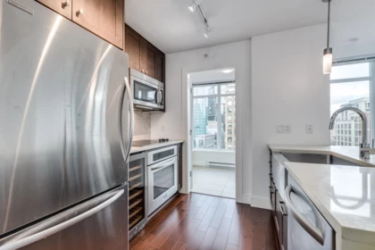 Breakfast Nook Photo of 1404 888 Homer Street, Vancouver, BC