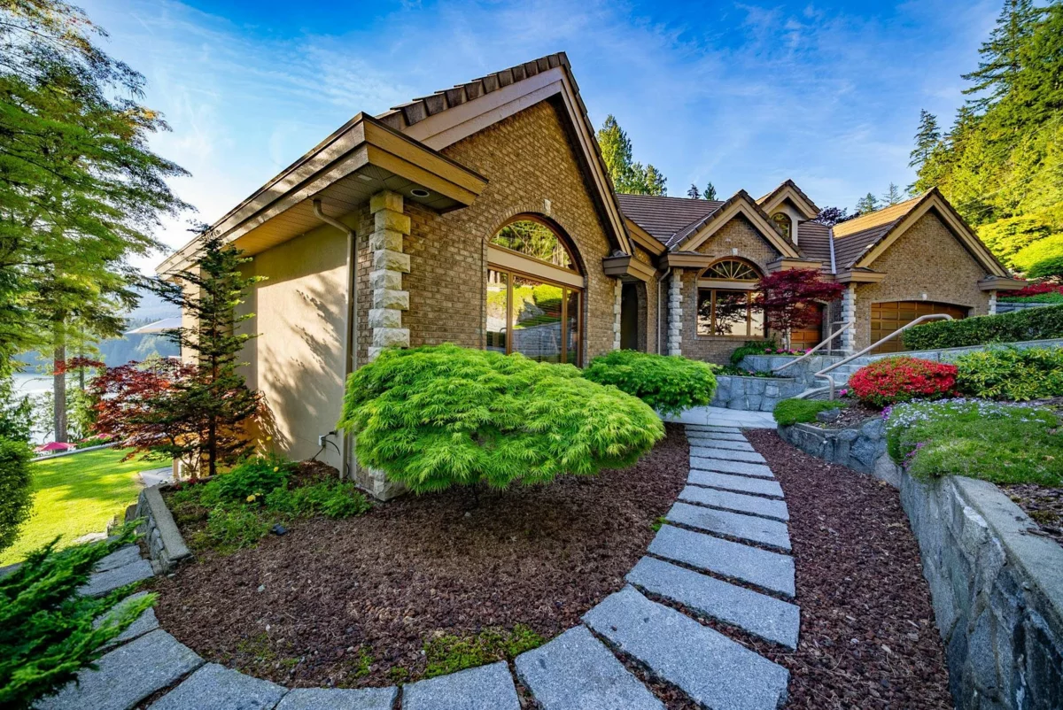 Exterior Rear Photo of 3411 Senkler Road, Belcarra, BC