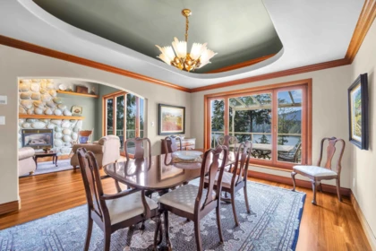 Dining Area Photo of 3411 Senkler Road, Belcarra, BC