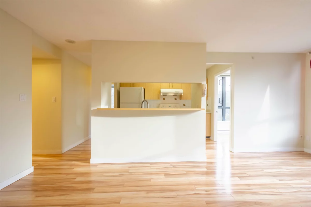 Dining Area Photo of 305 3588 Crowley Drive, Vancouver, BC