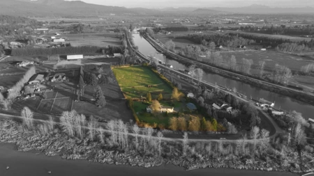 Front exterior of 14531 Charlier Road, Pitt Meadows, BC