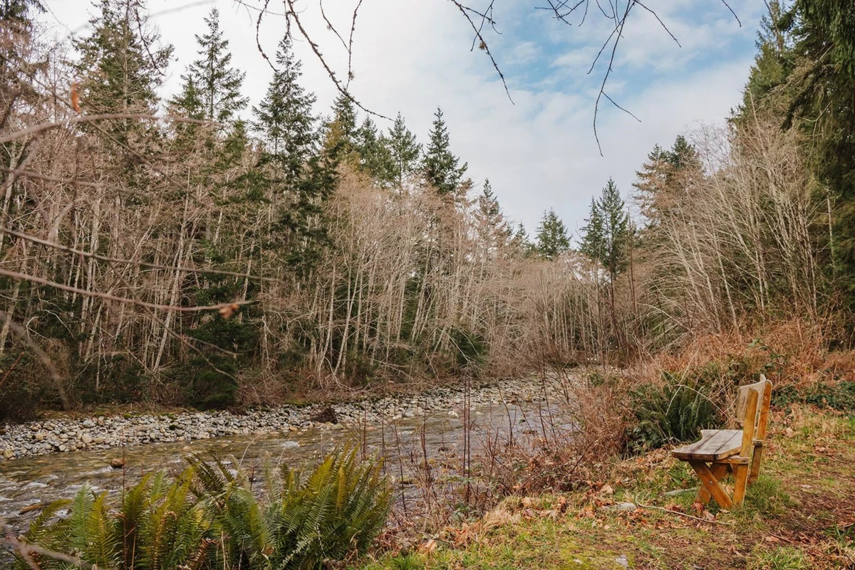 Aerial View of 1 4514 Sunshine Coast Highway, Sechelt, BC