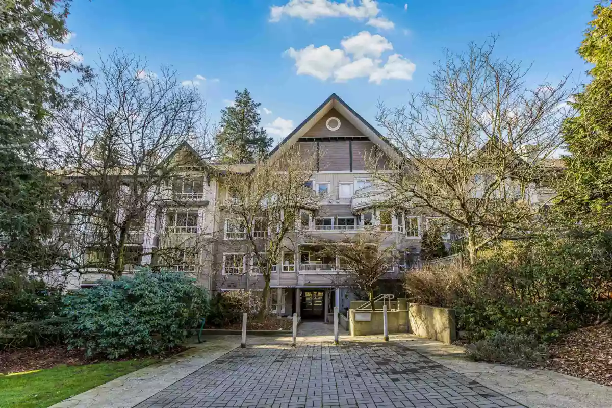 Exterior Front Photo of 103 7383 Griffiths Drive, Burnaby, BC