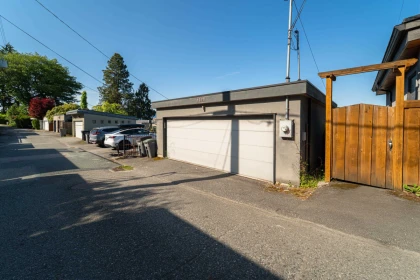 Aerial View of 4371 Puget Drive, Vancouver, BC