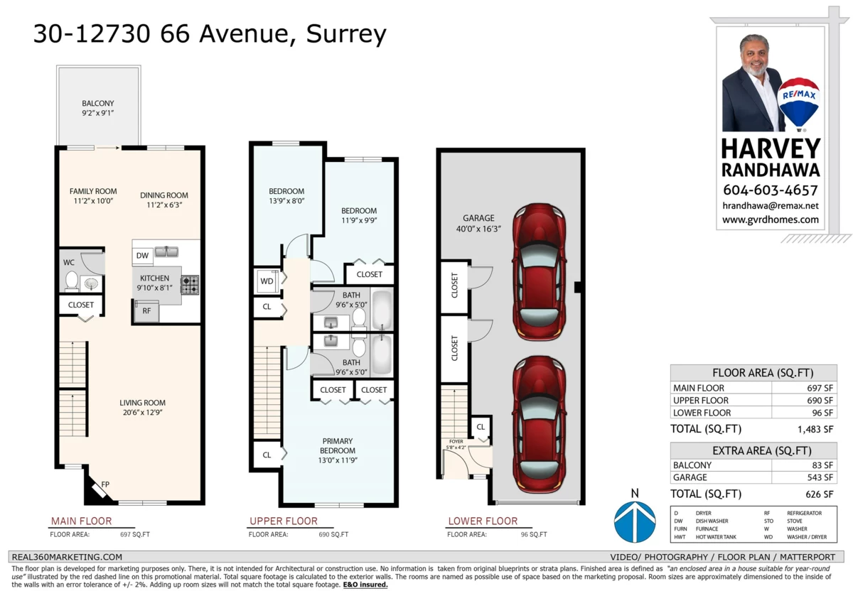 Exterior Rear Photo of 30 12730 66 Avenue, Surrey, BC
