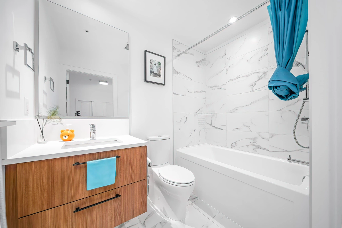 Basement Recreation Room Photo of 208 6933 Cambie Street, Vancouver, BC