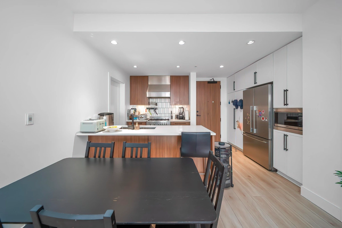 Breakfast Nook Photo of 208 6933 Cambie Street, Vancouver, BC